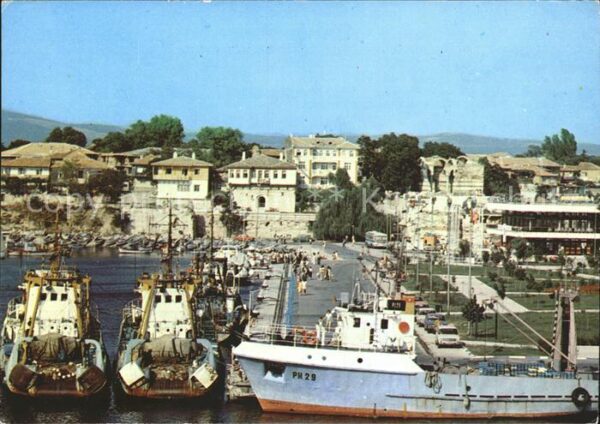 Nessebar Nessebyr Nessebre Der Hafen
