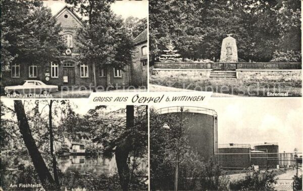 Oerrel Wittingen Niedersachsen Gasthaus Albert Olfermann Ölbahnhof Ehr