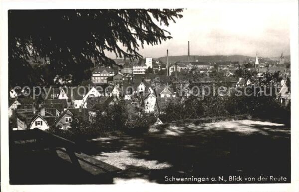 Schwenningen Neckar Blick von der Reute