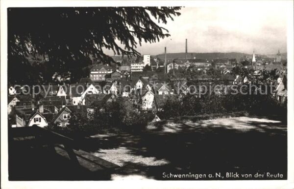 Schwenningen Neckar Blick von der Reute