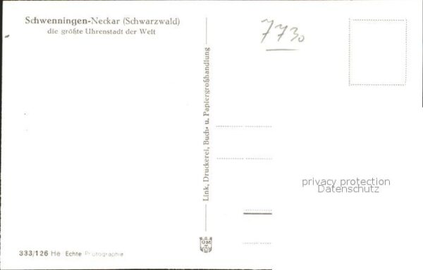 Schwenningen Neckar Uhrenstadt – Bild 2