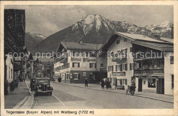 Tegernsee mit Wallberg