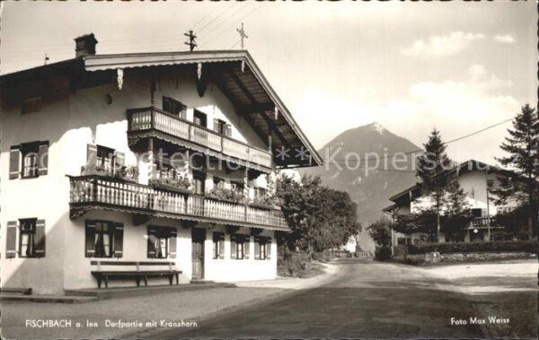 Fischbach Inn Dorfpartie mit Kranzhorn