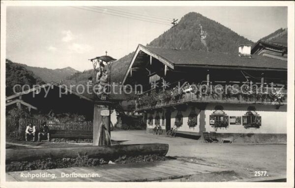 Ruhpolding Dorfbrunnen