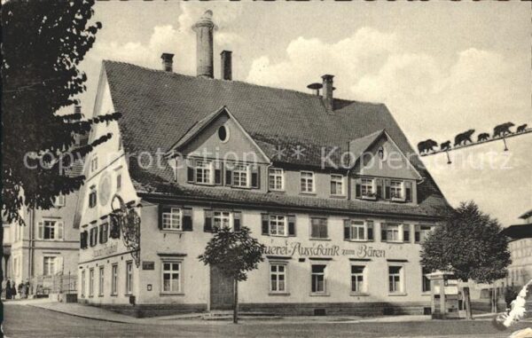 Schwenningen Neckar Brauereiausschank zum Bären