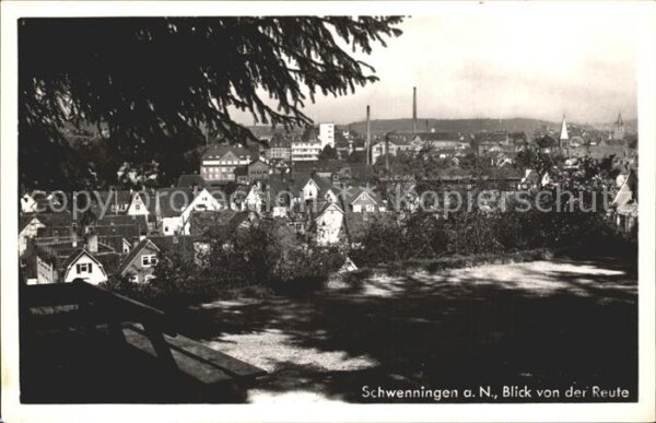 Schwenningen Neckar Blick von der Reute