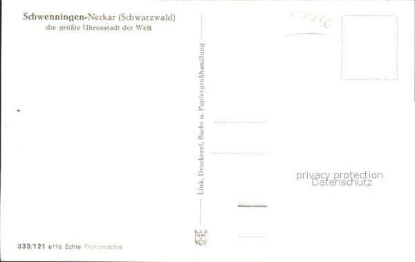 Schwenningen Neckar Uhrenstadt – Bild 2