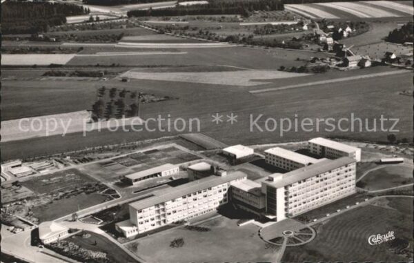 Schwenningen Neckar Fliegeraufnahme Krankenhaus