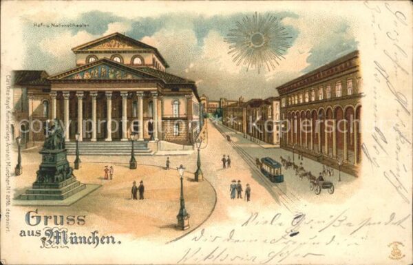 Muenchen Hof- und Nationaltheater