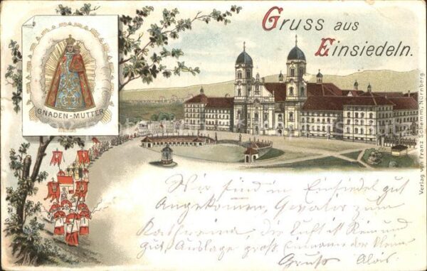 Einsiedeln SZ Kloster Gnaden-Mutter