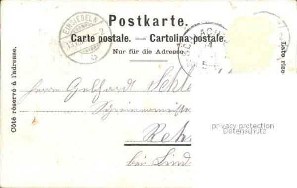 Einsiedeln SZ Kloster Gnaden-Mutter – Bild 2