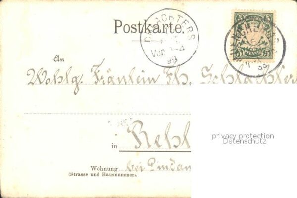 Muenchen Altes Rathaus Künstlerkarte – Bild 2