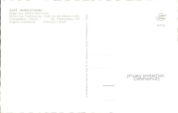 Winkl Fischbachau Cafe Winklstüberl – Bild 2