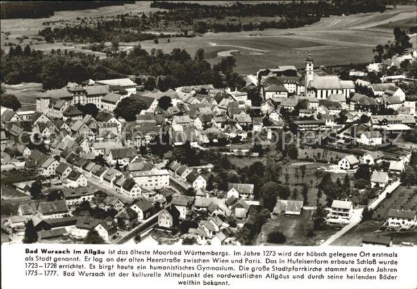 Bad Wurzach Fliegeraufnahme