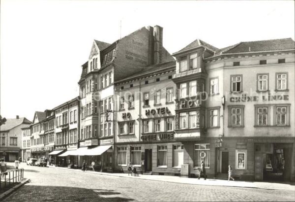 Muehlhausen Thueringen Thomas Müntzer Stadt Restaurant Grüne L
