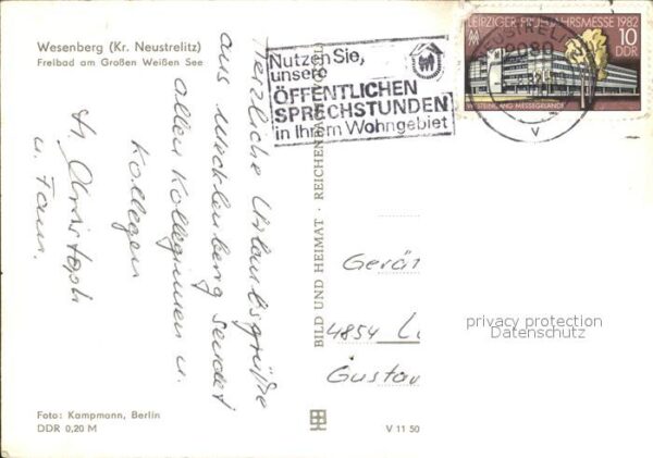 Wesenberg Mecklenburg Freibad am Großen Weissen See – Bild 2