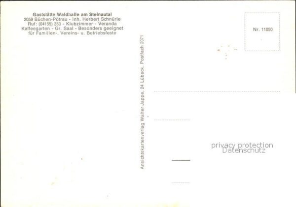 Poetrau Restaurant Waldhalle am Steinautal – Bild 2