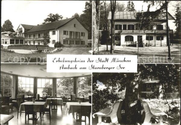 Ambach Starnbergersee Erholungsheim der Stadt München