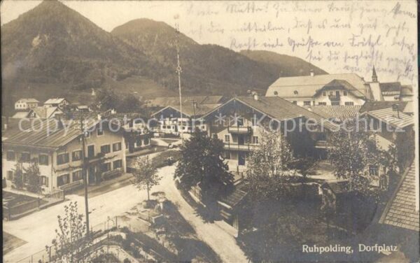 Ruhpolding Dorfplatz