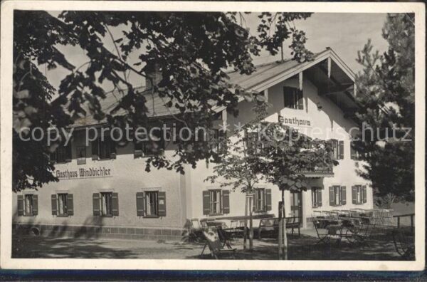 Siegsdorf Oberbayern Gasthaus Windbüchler