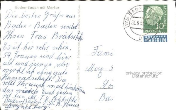Baden-Baden mit Merkur – Bild 2