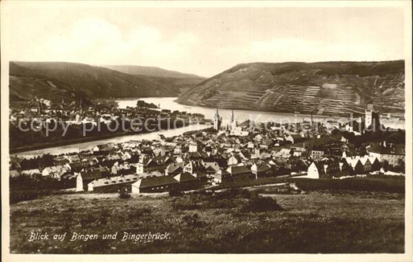 Bingen Rhein mit Bingerbrück