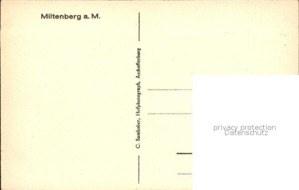 Miltenberg Main Ortsansicht Mainbrücke – Bild 2
