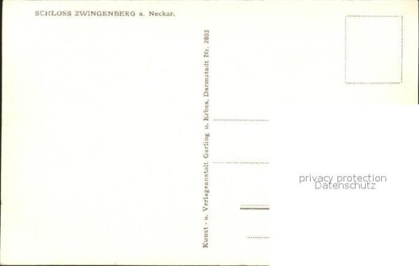 Zwingenberg Baden Neckar Schloss Zwingenberg – Bild 2