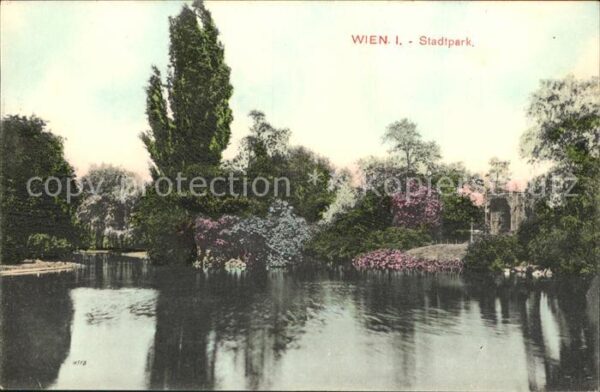 Wien Stadtpark Teich