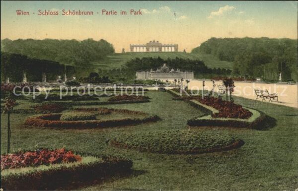 Wien Schloss Schönbrunn Park