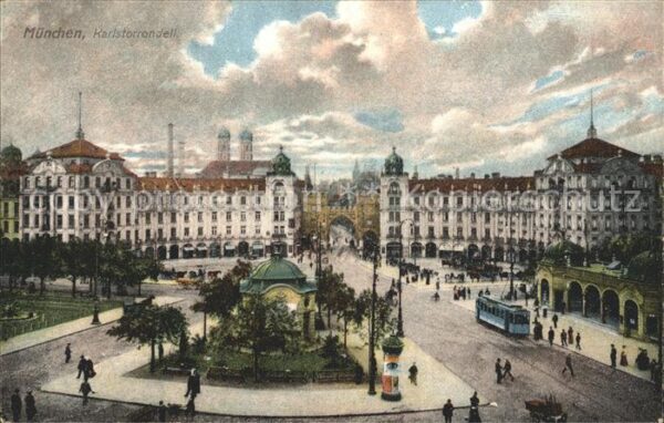 Muenchen Karlstor Rondell