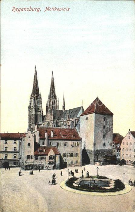 Regensburg Moltkeplatz Dom