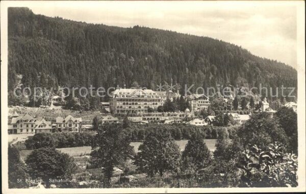 St Blasien Sanatorium