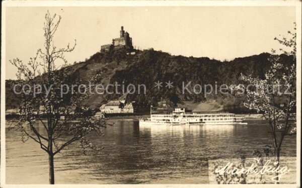 Marksburg am Rhein Fahrgastschiff