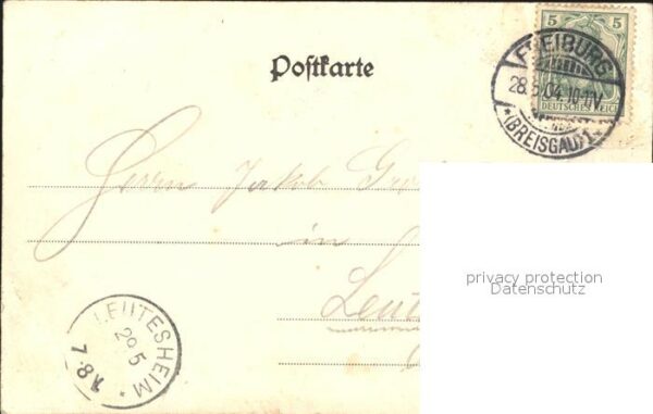 Freiburg Breisgau Totalansicht Kaufhaus Münster – Bild 2