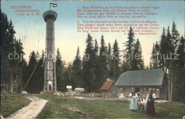 Neustadt Titisee Hochfirst Aussichtsturm