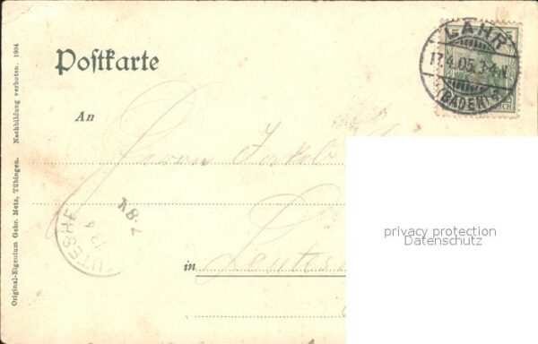 Lahr Schwarzwald Partie im Stadtpark Fontäne – Bild 2