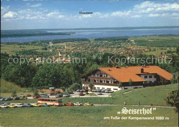 Bernau Chiemsee Cafe Pension Gaststätte Seiserhof Panor