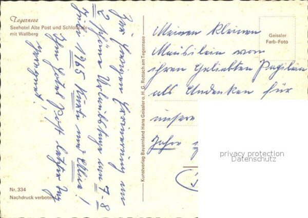 Tegernsee Seehotel Alte Post und Schlosscafe mit – Bild 2