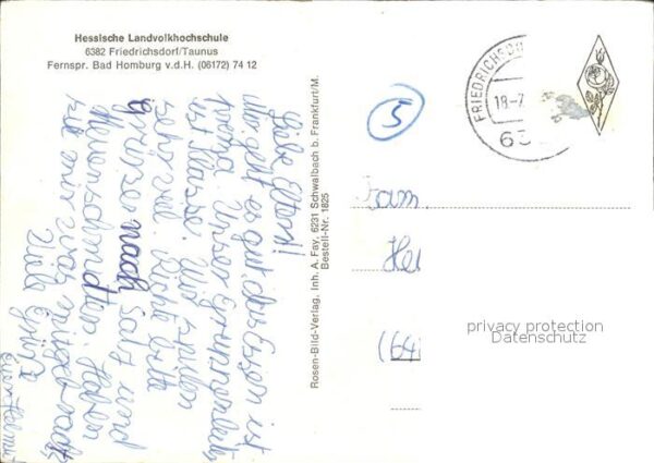 Friedrichsdorf Taunus Hess Landvolkshochschule – Bild 2