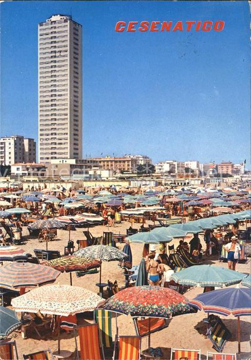 Cesenatico Hotels und Strand