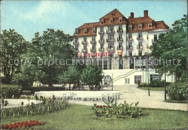 Heringsdorf Ostseebad Usedom FDGB Heim Solidarität