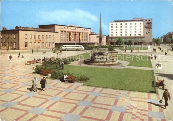 Merseburg Saale Gagarinplatz