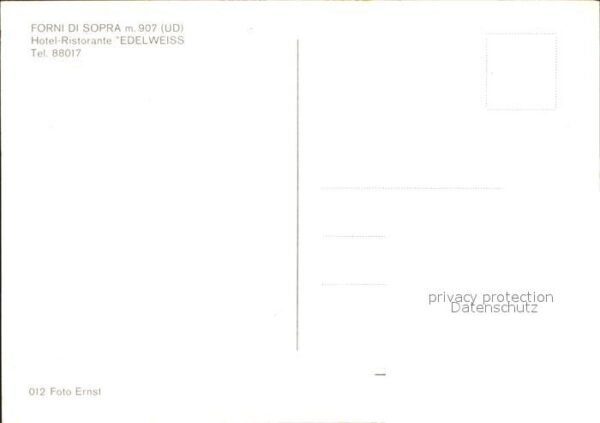 Forni di Sopra Hotel Ristorante Edelweiss – Bild 2