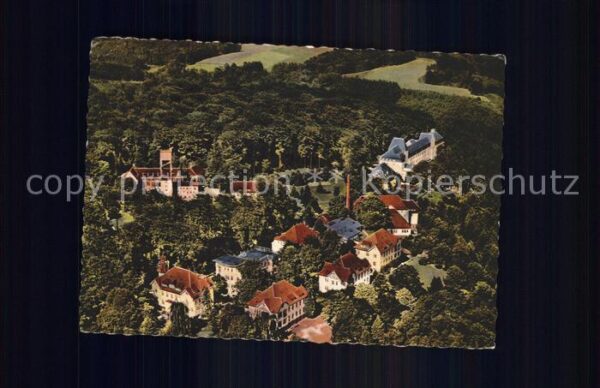 Leichlingen Rheinland Sanatorium Roderbirken Fliegeraufnahme