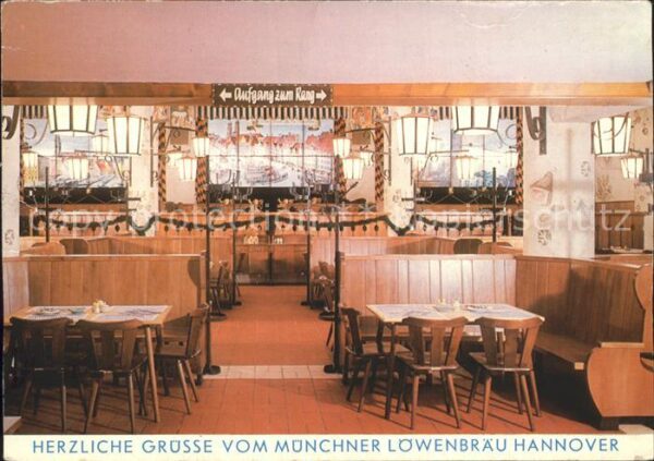 Hannover Münchener Löwenbräu Gastraum