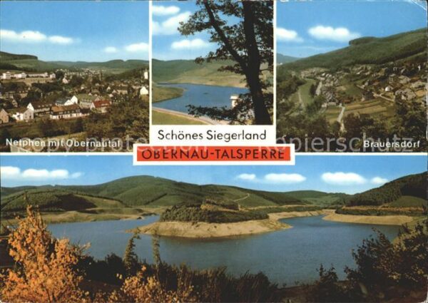 Netphen Siegerland Obernau Talsperre Brauersdor