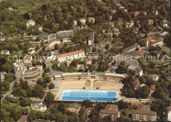 Baden Wien Thermalstrandbad Fliegeraufnahme