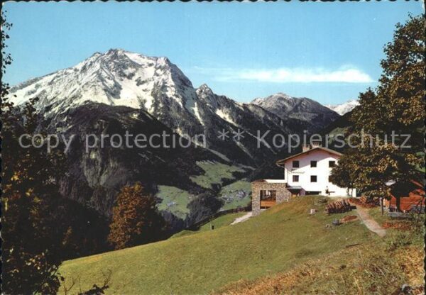 Brandberg Tirol Berggasthaus Steinerkogel Zillertal