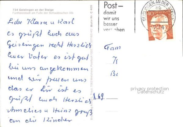 Geislingen Steige Oderturm Rohrbach Wilhelms Denkmal Helf – Bild 2